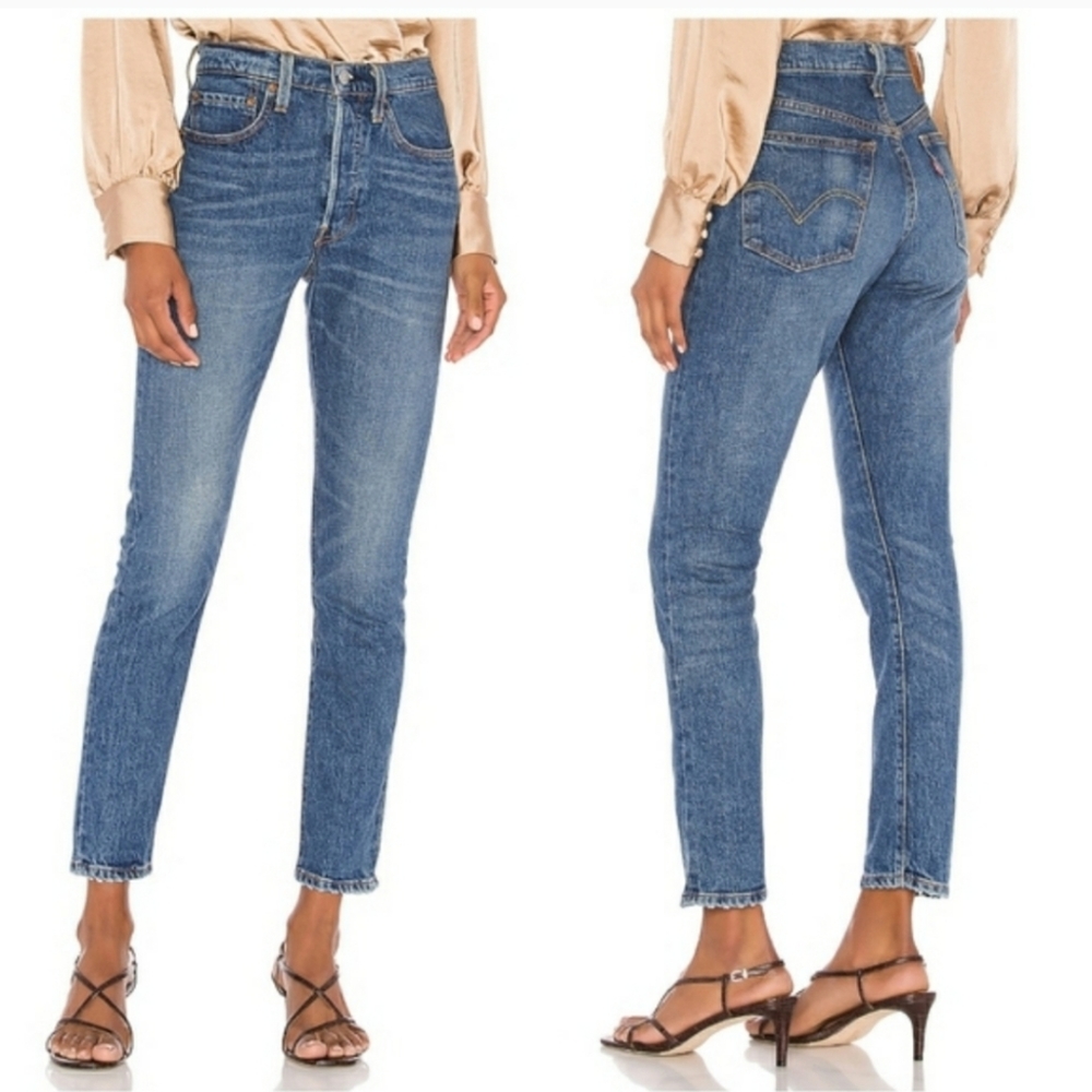 Levi's 501 High Rise Skinny Jeans - Picture 2 of 7